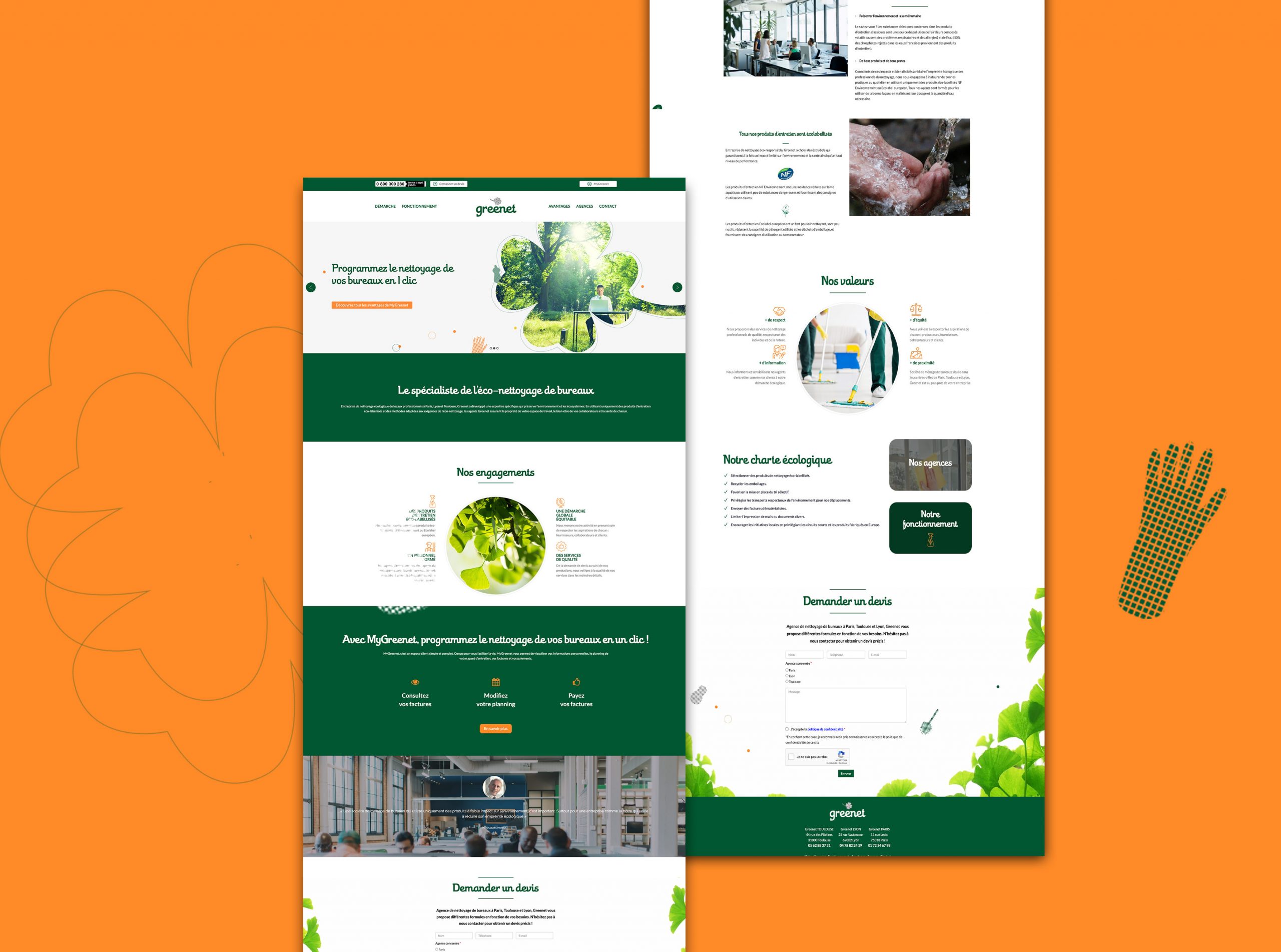 interfacesitewebgreenet
