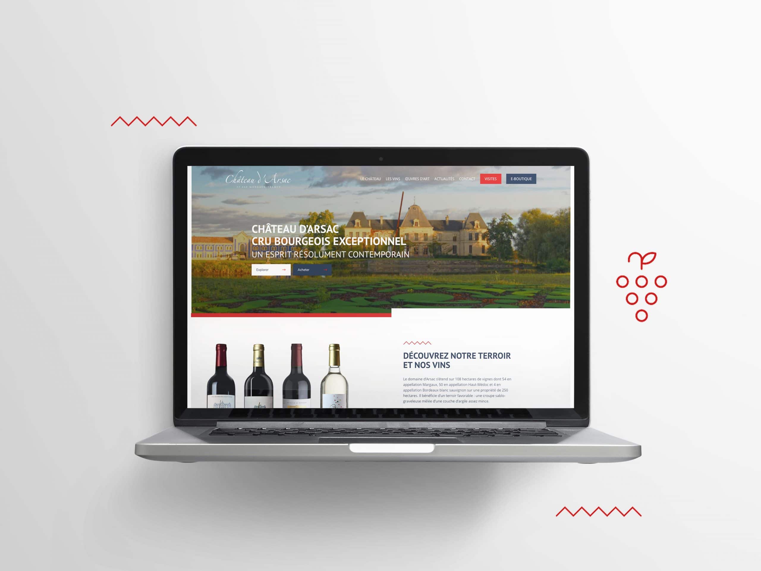 site-web-vitrine-chateau-arsac