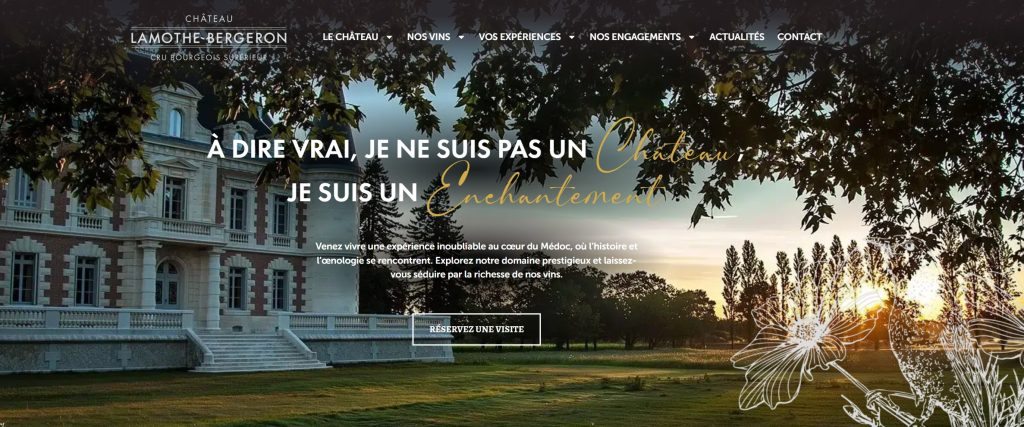 visuel accueil site ecommerce lamothe-bergeron